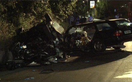 Tragedia sulla Casilina: quattro morti in incidente tra due auto